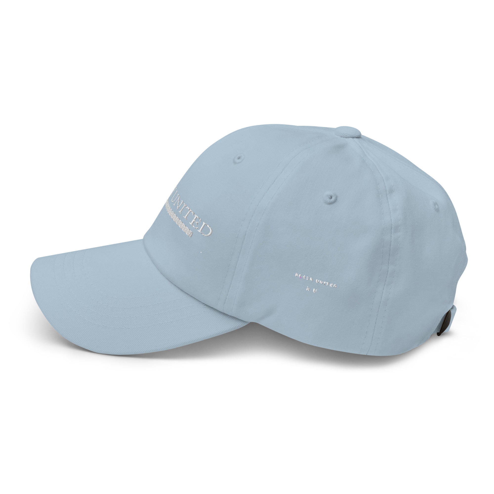 Light blue cap