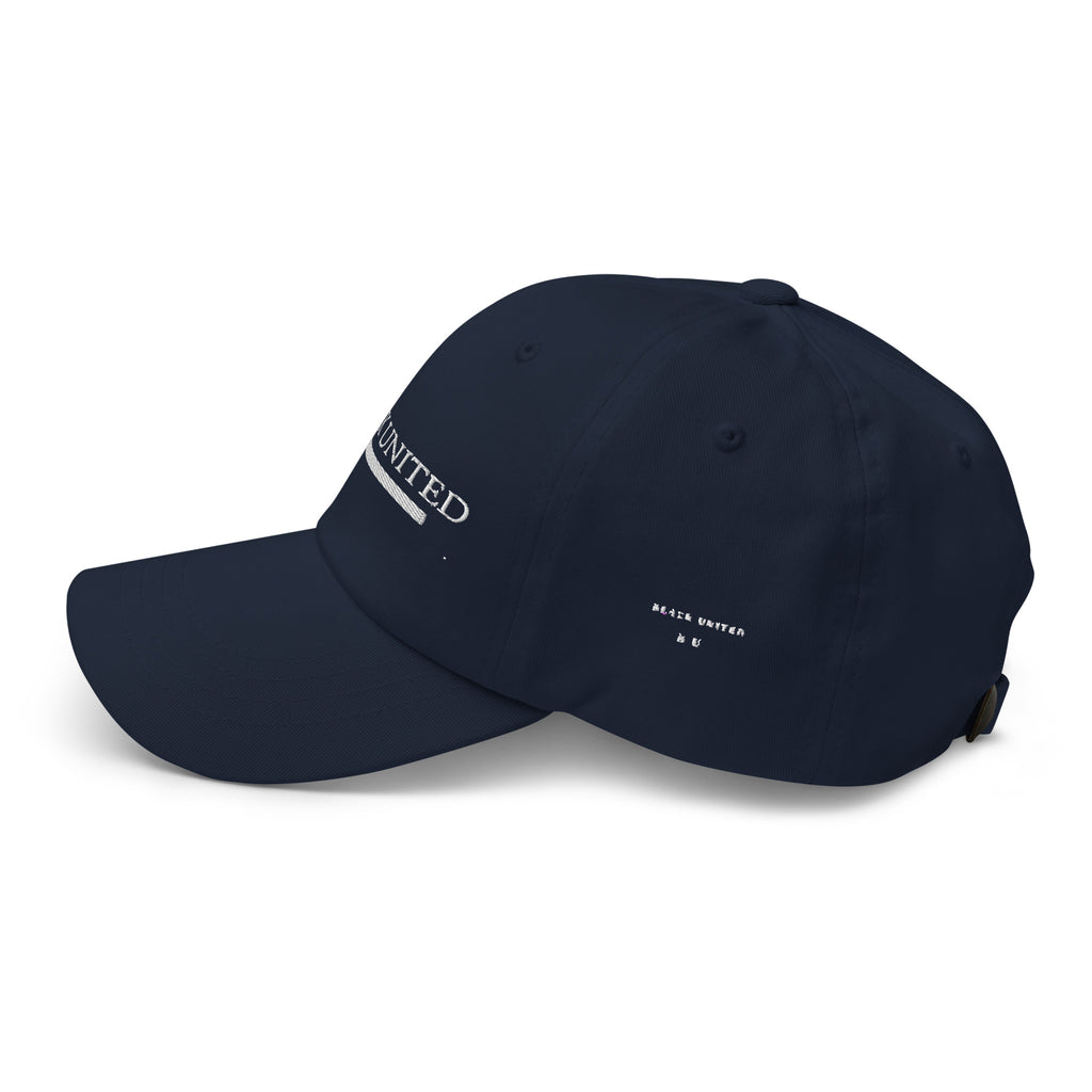Navy blue cap