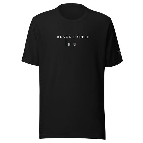 Black unisex T-shirt 