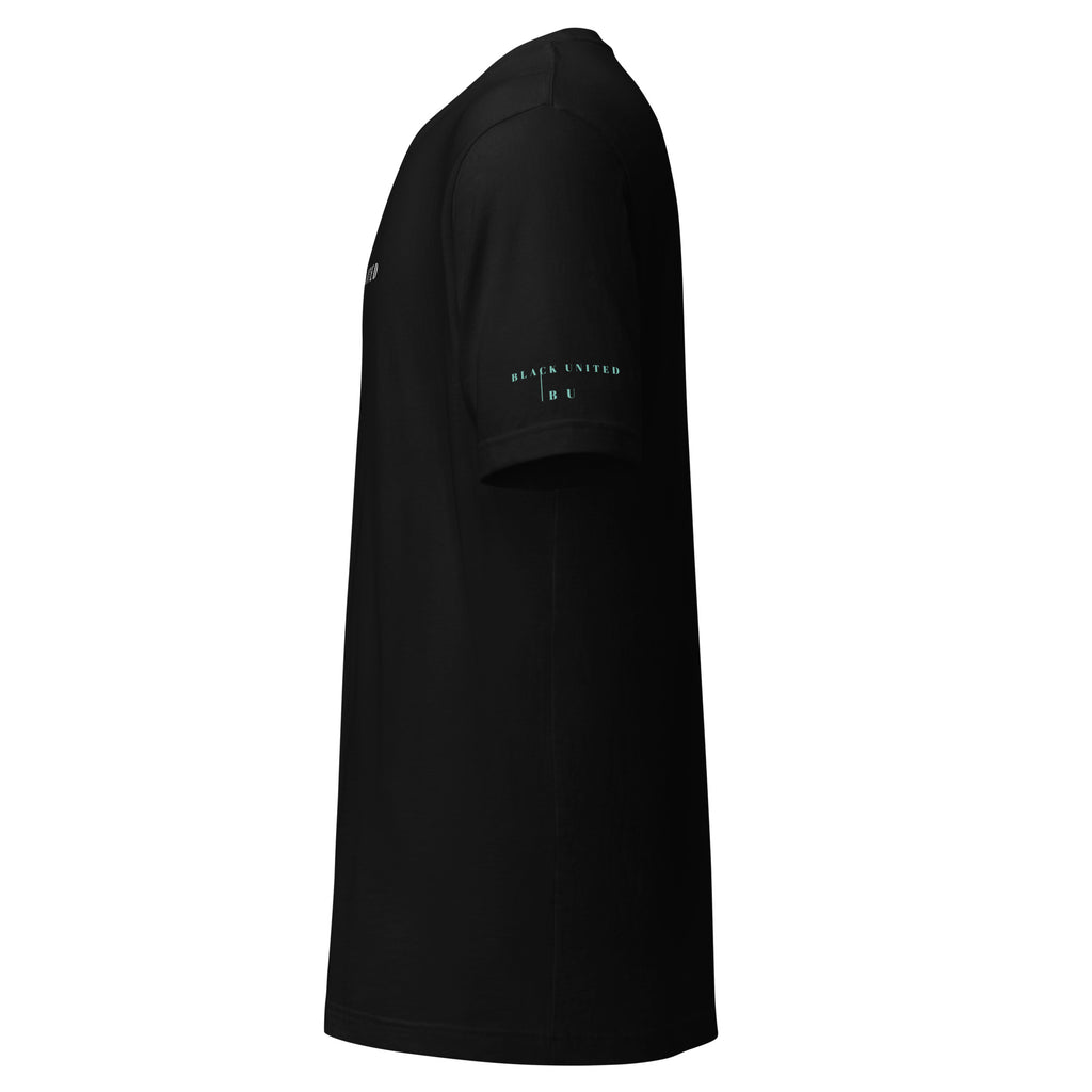 Black unisex T-shirt 