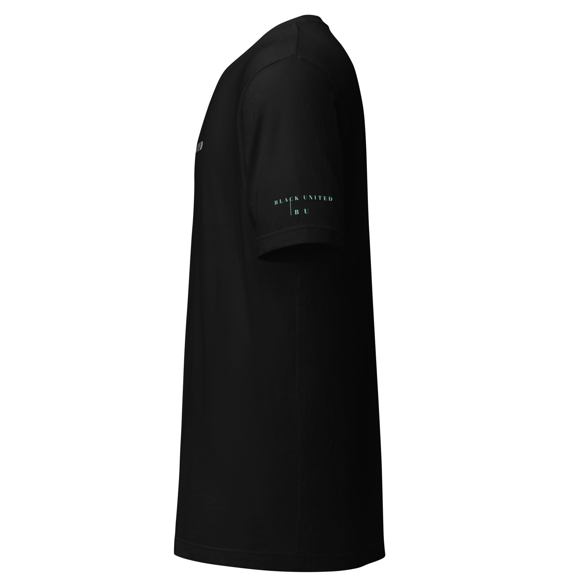 Black unisex T-shirt 
