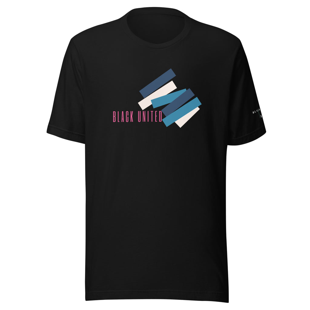 Black unisex T-shirt 