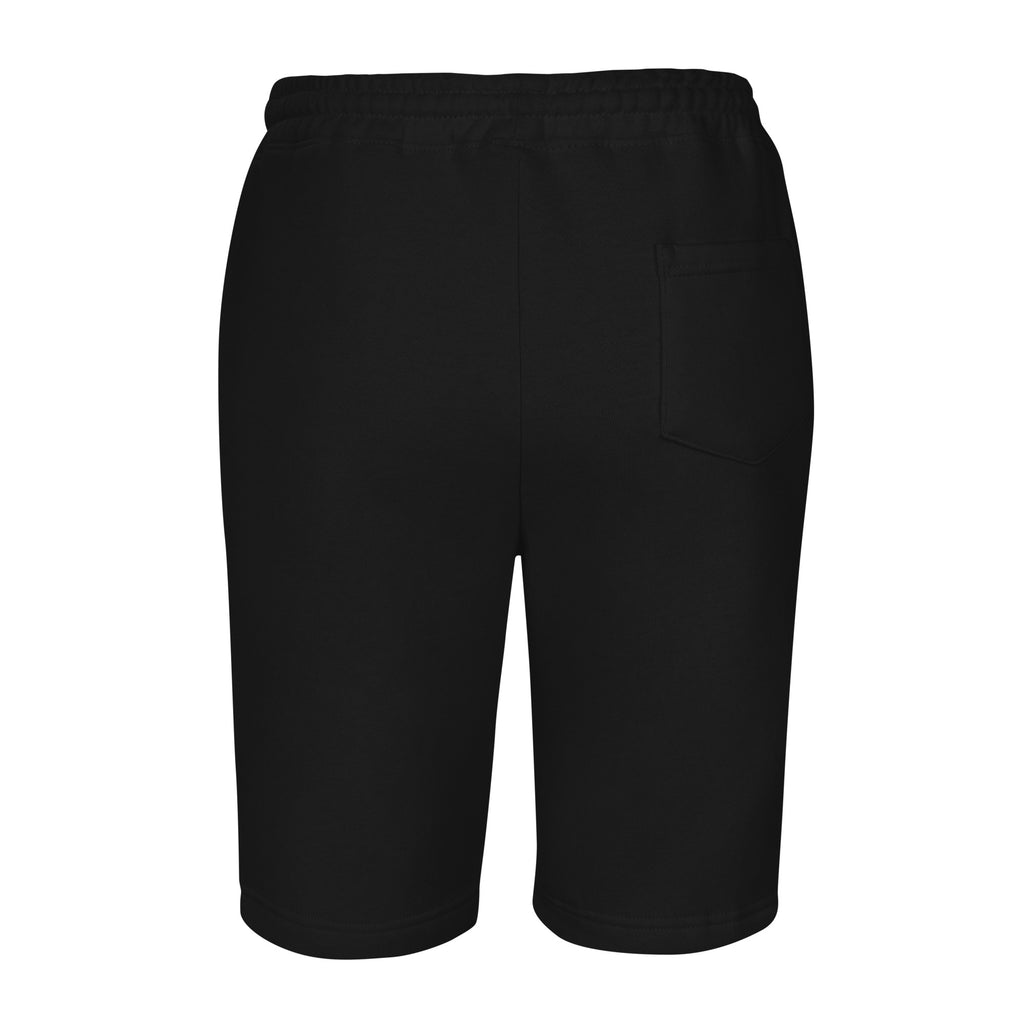 Black fleece shorts 