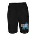 Black fleece shorts 