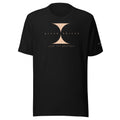 Black unisex T-shirt 