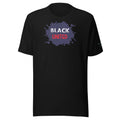 Black unisex T-shirt 