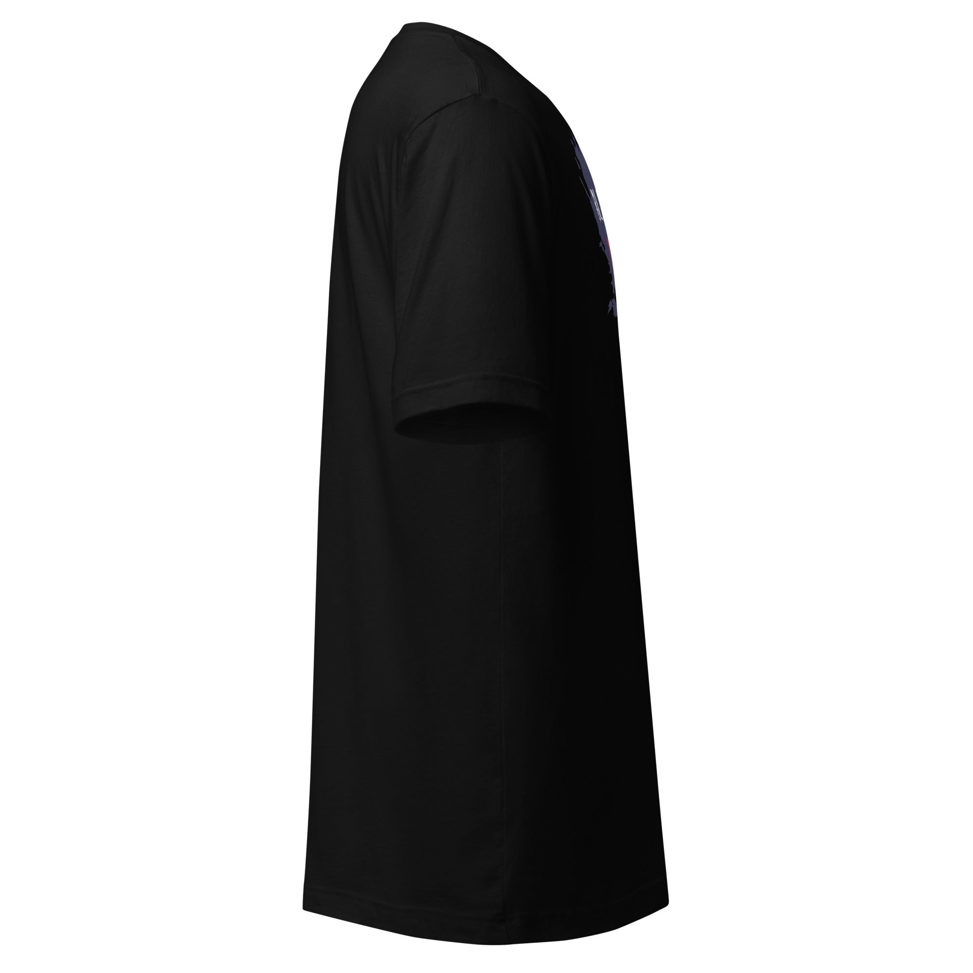 Black unisex T-shirt 