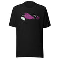 Black unisex T-shirt 