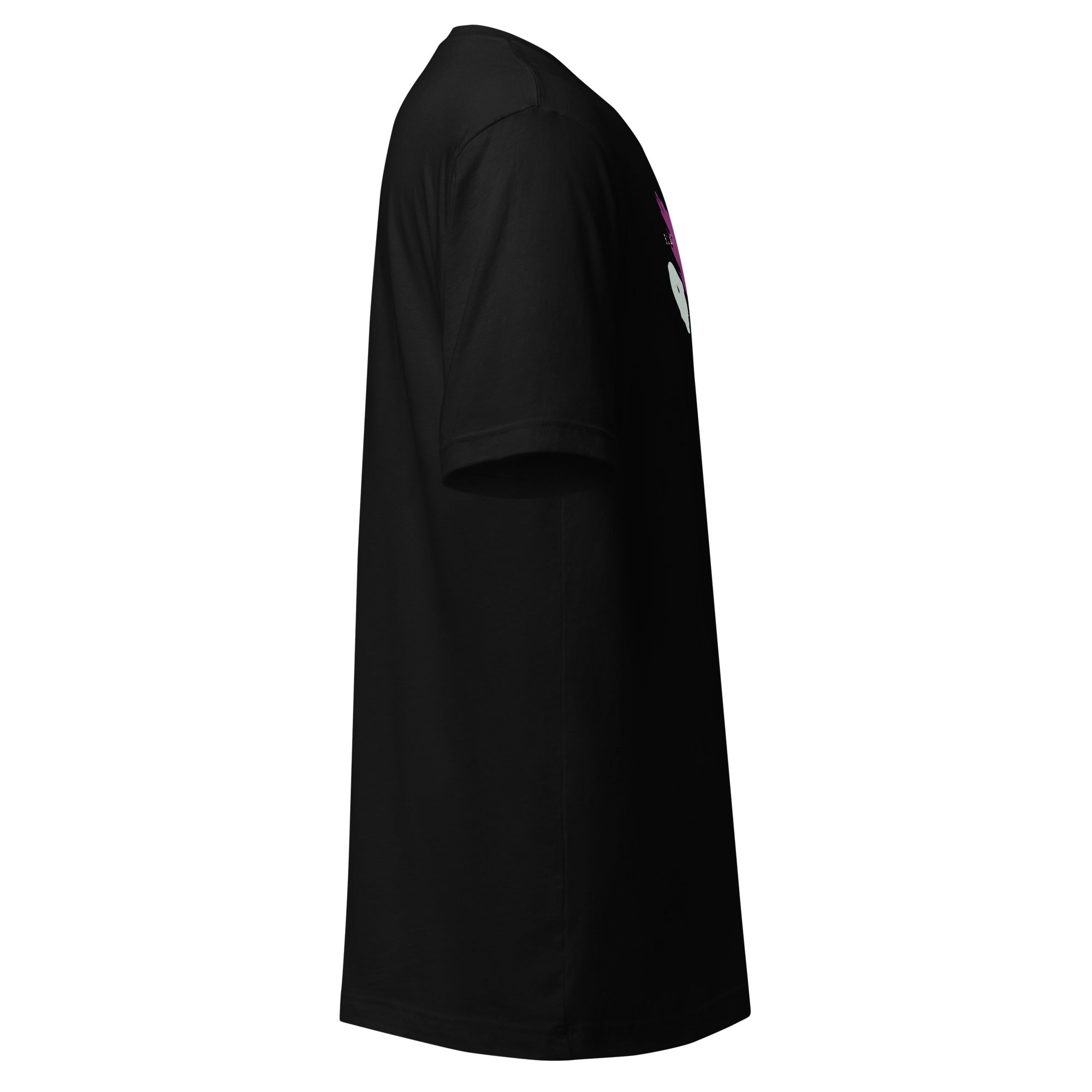 Black unisex T-shirt 