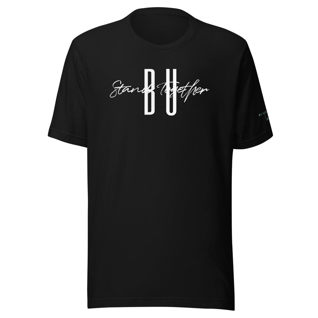 Black unisex T-shirt 