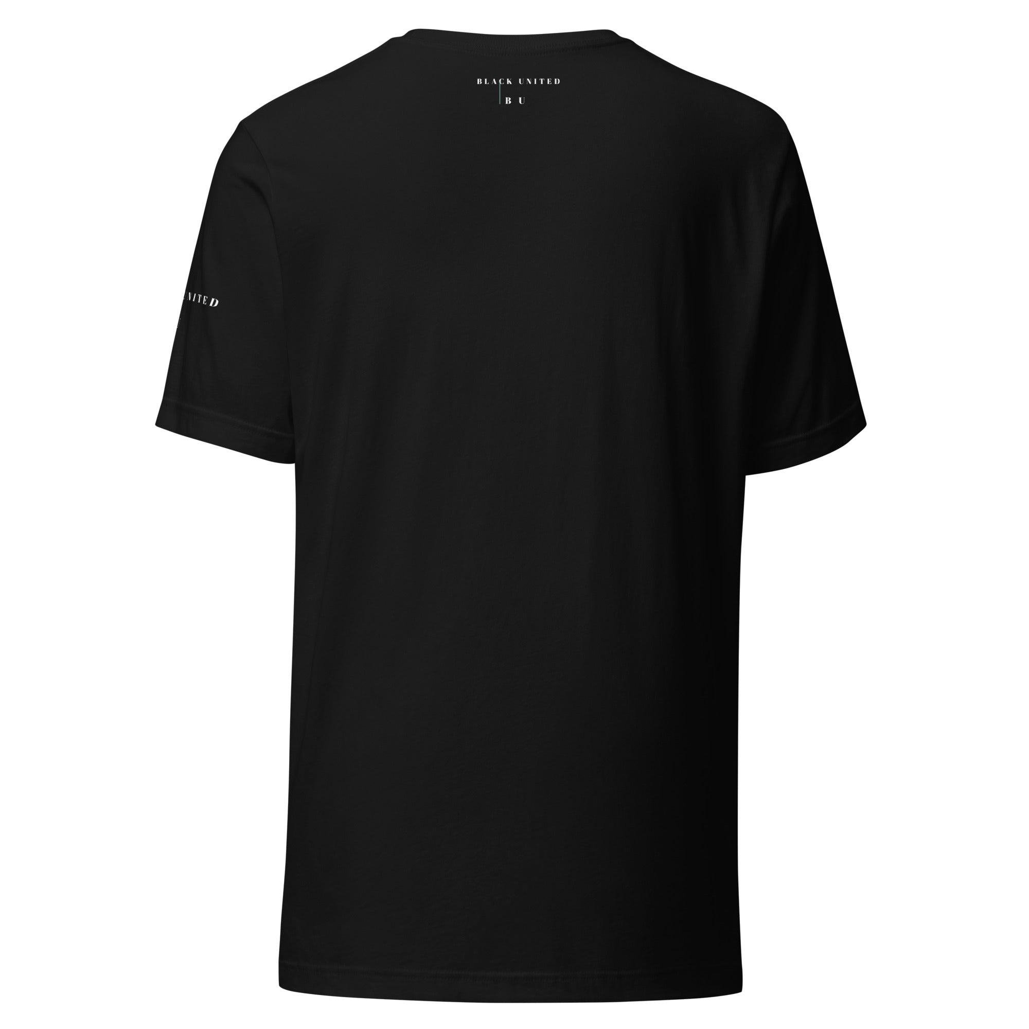 Black unisex T-shirt 