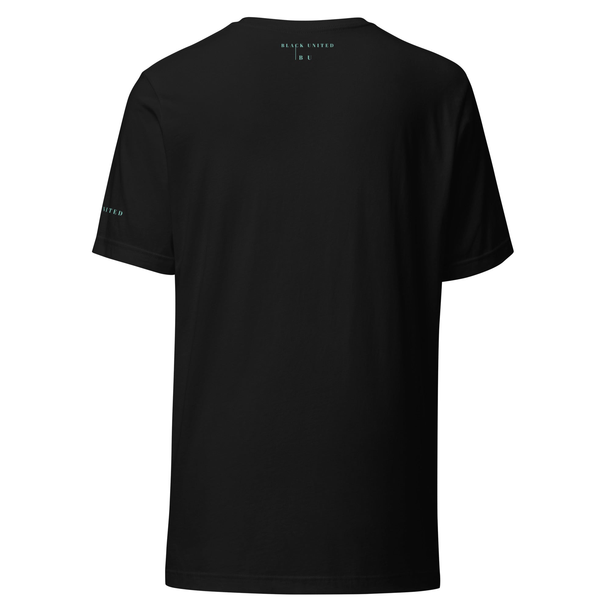 Black unisex T-shirt 