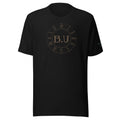Black unisex T-shirt 